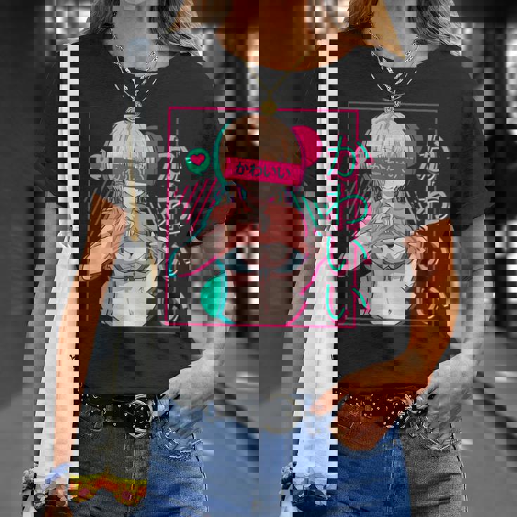 スケベなアニメの女の子 Tシャツ 彼女への贈り物