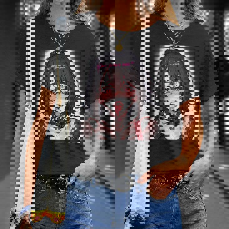 スケベなアニメガール エッチ・ワイフ アニメ 変態 Tシャツ 彼女への贈り物