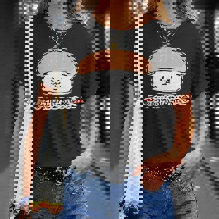 スシゲーム〜ヘイラッシャイ！！〜 サーモン Cぽむこ お寿司 かわいい キャラクター Tシャツ 彼女への贈り物