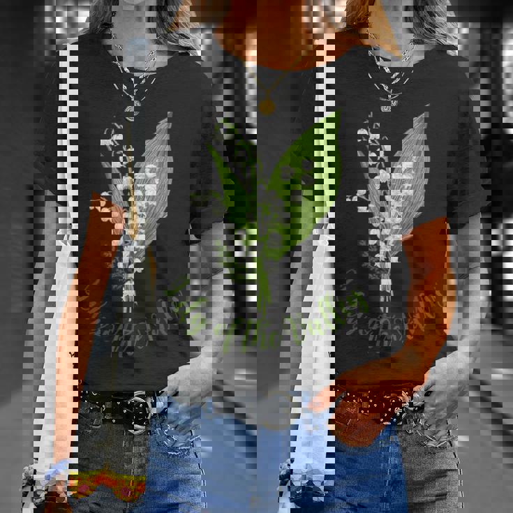 スズラン。 Tシャツ 彼女への贈り物