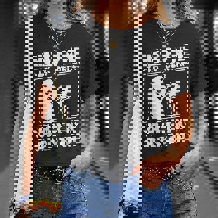 スタックオーバーフローを助ける Tシャツ 彼女への贈り物