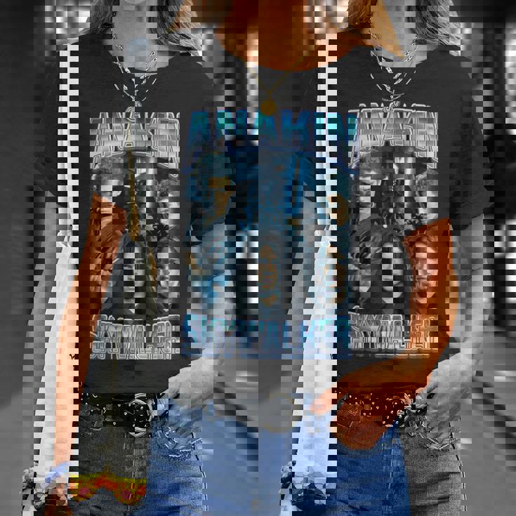 スターウォーズ クラシック アナキン・スカイウォーカー フォトコラージュポスター Tシャツ 彼女への贈り物