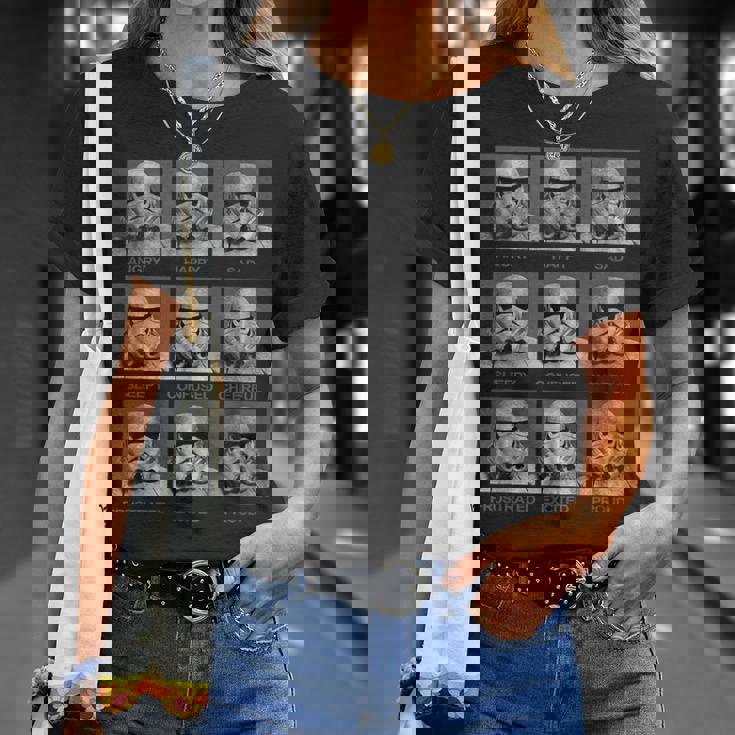 スターウォーズ クラシック ストームトルーパー エモーション ボックスアップ Tシャツ 彼女への贈り物