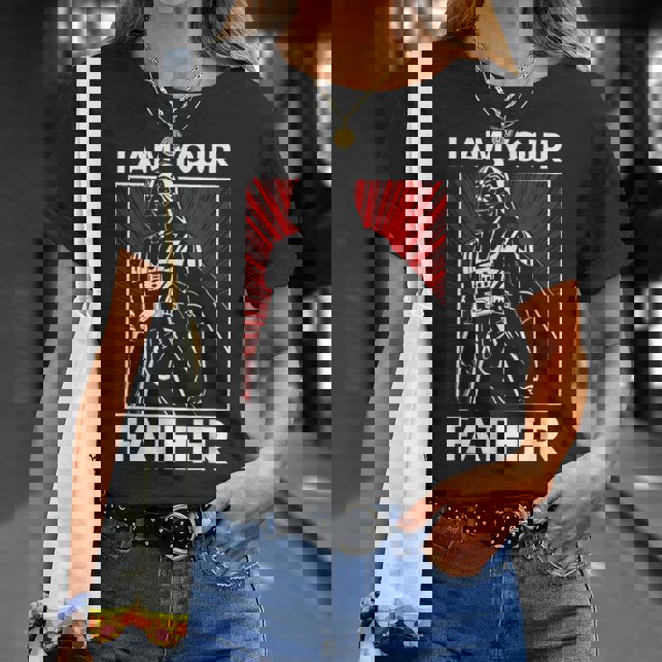 スターウォーズ クラシック 父の日 I Am Your Father 胸ポスター Tシャツ 彼女への贈り物