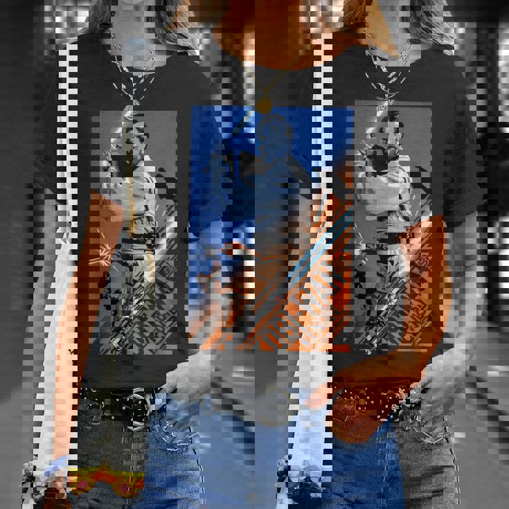 スター・ウォーズ シスの復讐 オビワン ケノービ セイバー スプリット Tシャツ 彼女への贈り物