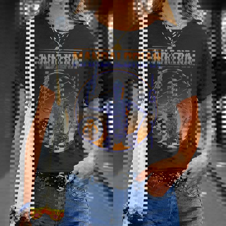 スター・ウォーズ マンダロリアン Ig-11 アイジーイレブン エピックロゴ Tシャツ 彼女への贈り物