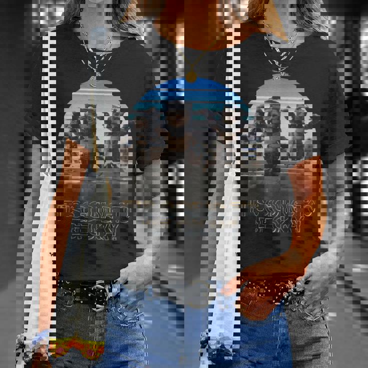 スター・ウォーズ マンダロリアン 大丈夫 レトロショット Tシャツ 彼女への贈り物