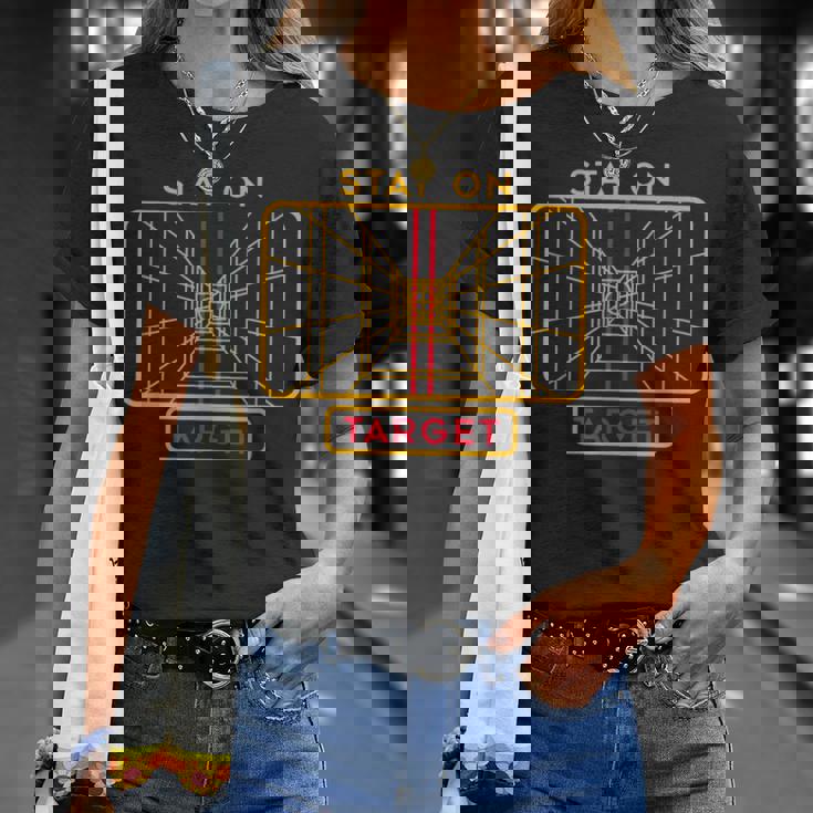 ステイ・オン・ターゲット Tシャツ 彼女への贈り物