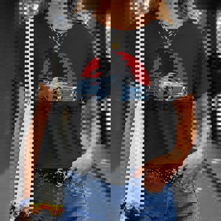 ストリートモンスター、日本の自動車レーシングモータースポーツ Tシャツ 彼女への贈り物