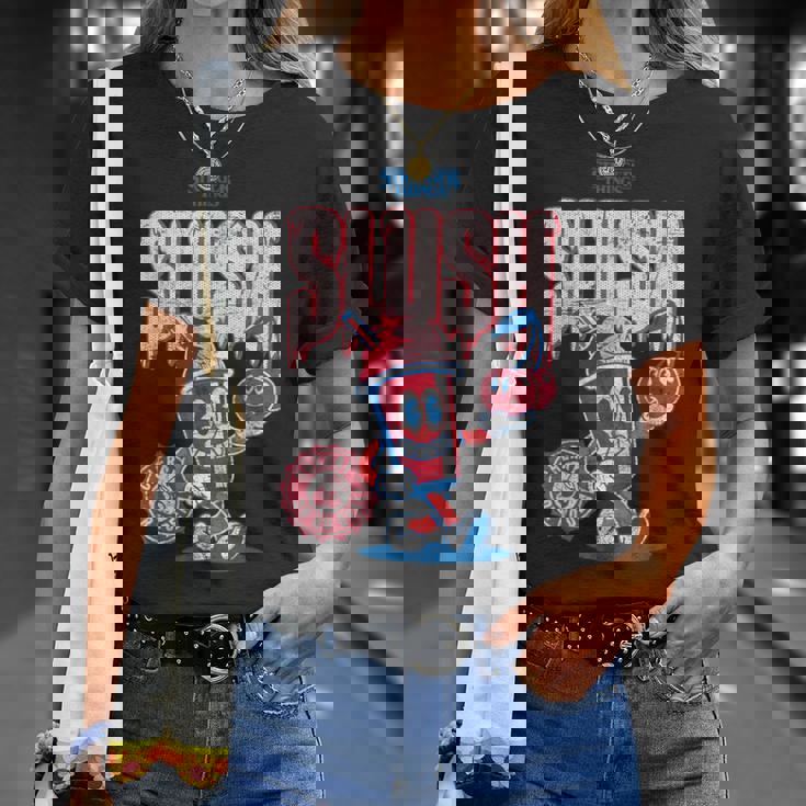 ストレンジャー・シングス スクープ アホイ プロモ スラッシュ チェリー ヴィンテージ 80年代 Tシャツ 彼女への贈り物