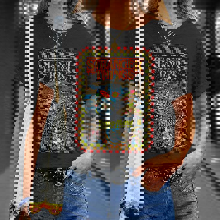 ストレンジャー・シングス プロモ コミック イレブン リンク O マニア レトロ 80年代 Tシャツ 彼女への贈り物