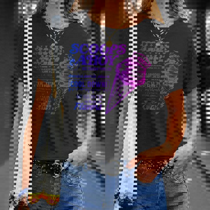 ストレンジャー・シングス ヴィンテージ スクープ アホイ アイスクリーム クールダウン ミーム Tシャツ 彼女への贈り物