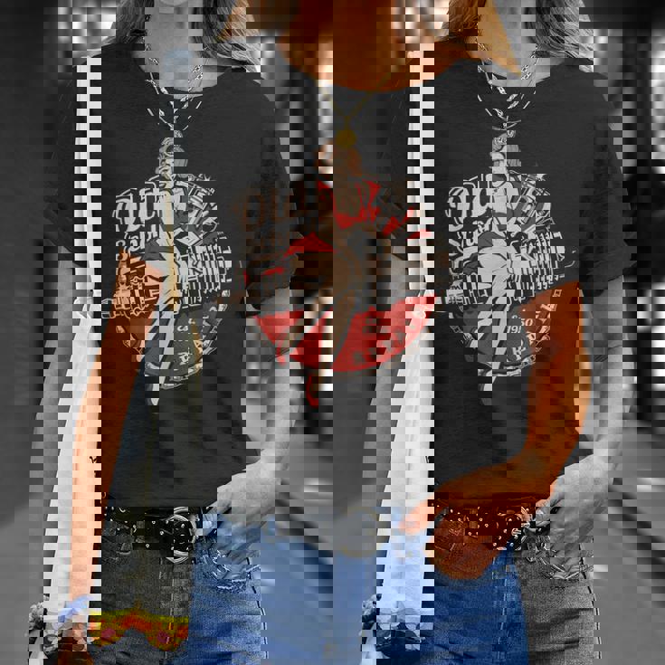 スパークプラグ ピンナップ メカニック Tシャツ 彼女への贈り物