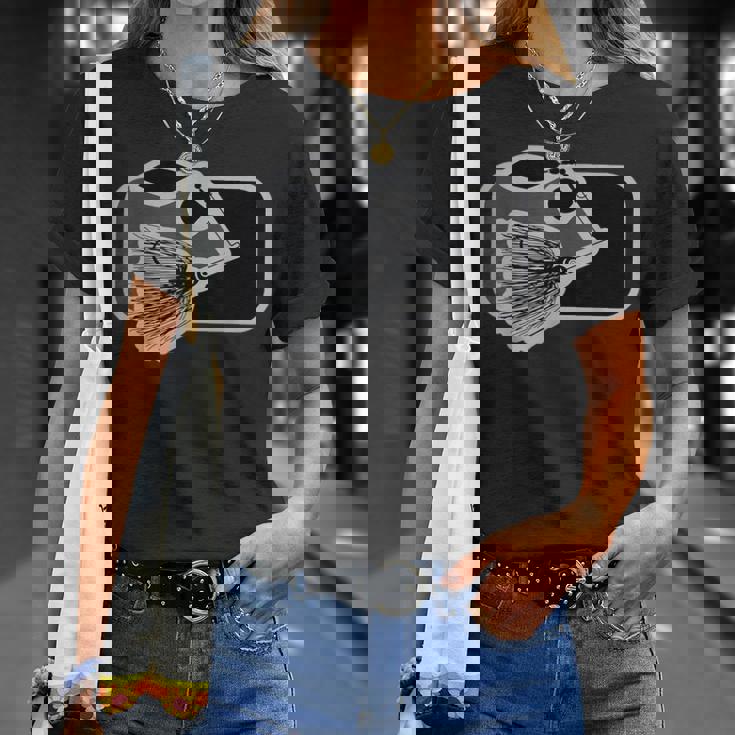 スピナーベイト バス釣り 漁師 釣り ルアー Tシャツ 彼女への贈り物