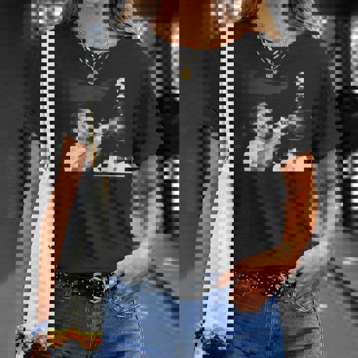 スモーキン・ジョー・フレイジャーのトレーニングでモハメド・アリのボクシングファイトに Tシャツ 彼女への贈り物