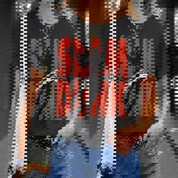 スラムダンク バスケットボール選手 フープスコーチ Tシャツ 彼女への贈り物