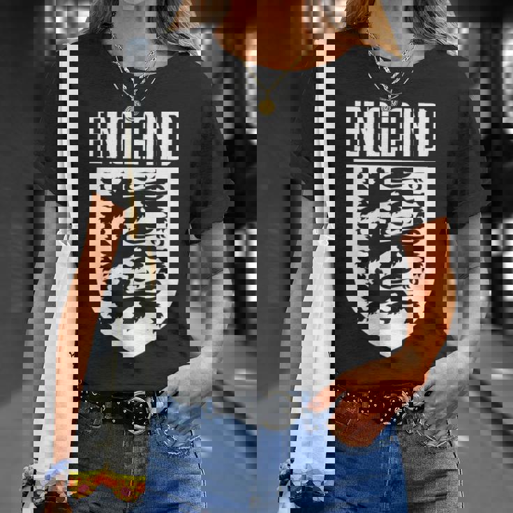 スリーライオンズ イングランド フットボール クレスト Tシャツ 彼女への贈り物