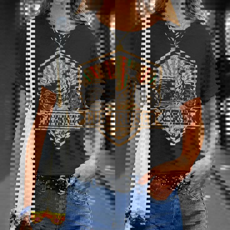 スーパーカブクルーザー C100 原付バイク レトロジャパン Tシャツ 彼女への贈り物