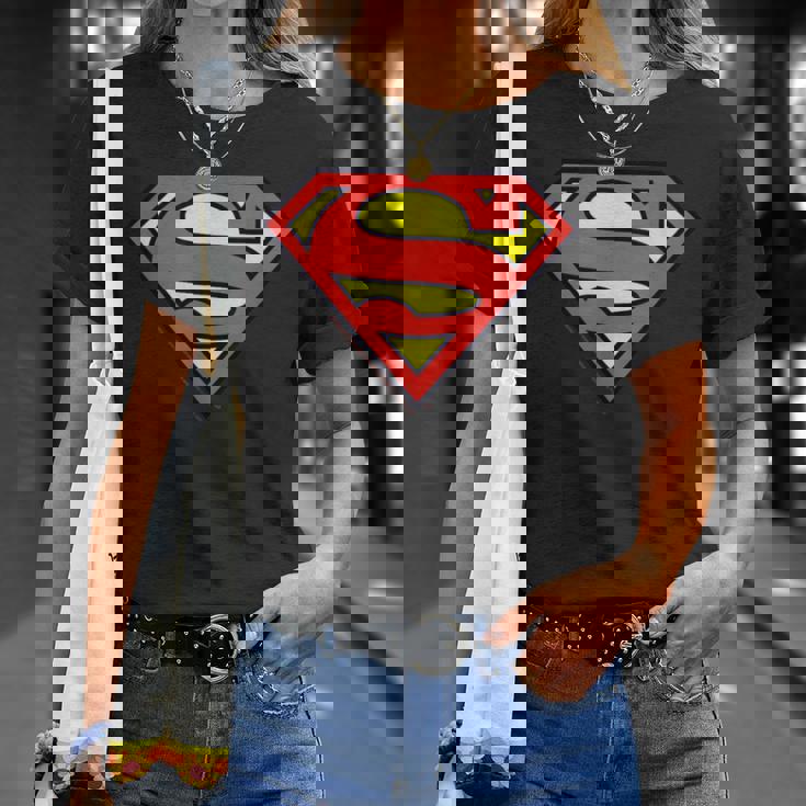 スーパーマン レジェンダリー クラシック ロゴ Tシャツ 彼女への贈り物