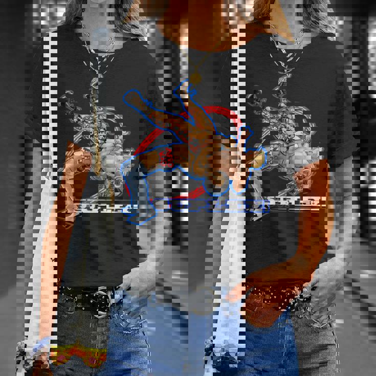 スープレックス プロレスアート Tシャツ 彼女への贈り物