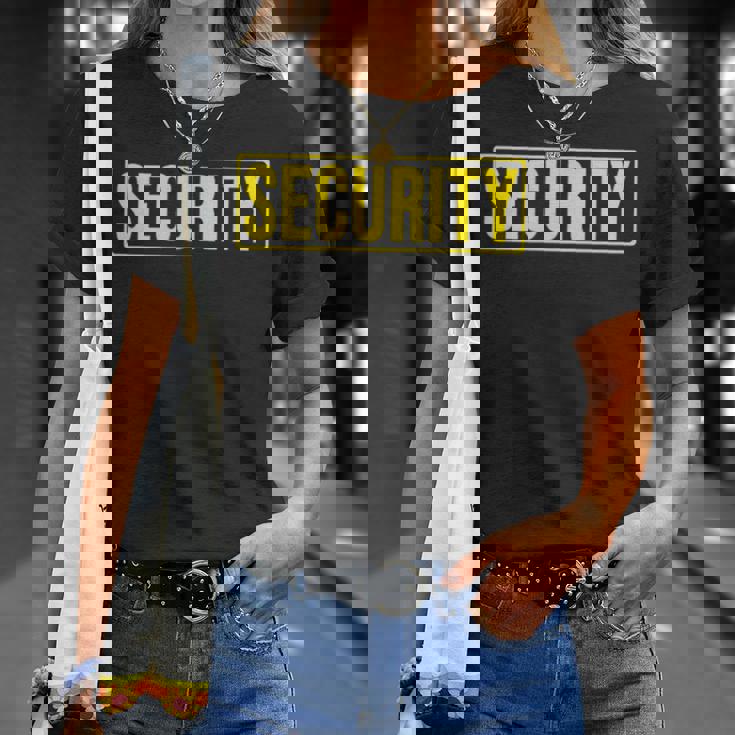 セキュリティ イベント スタッフ紛失防止ガード 保護 Tシャツ 彼女への贈り物