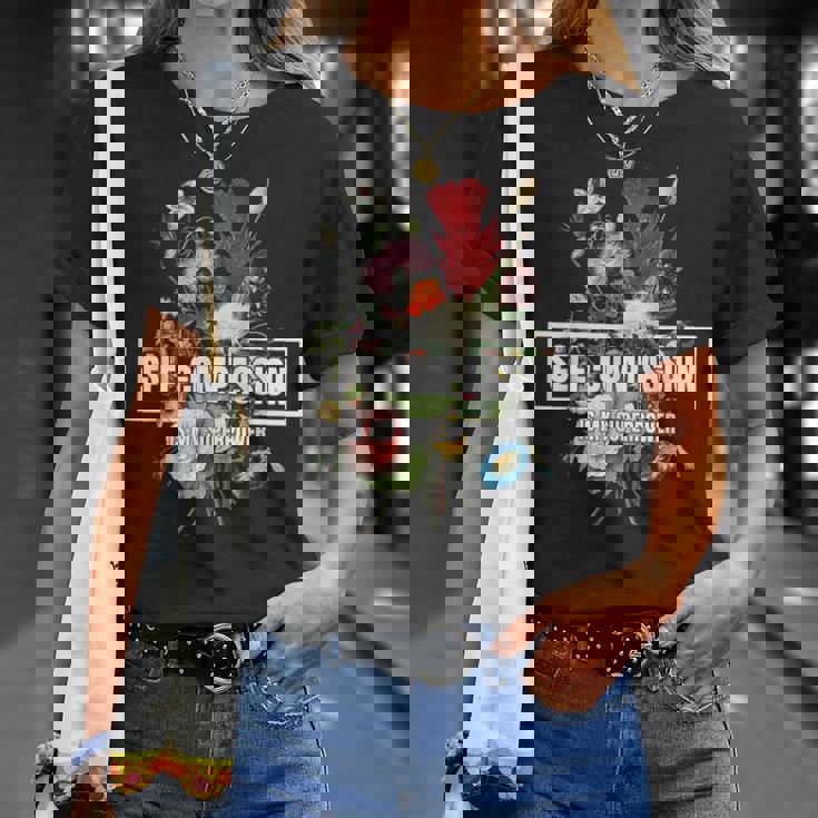 セルフコンパッションは私の超能力ですハイヤーセルフケア心理学 Tシャツ 彼女への贈り物