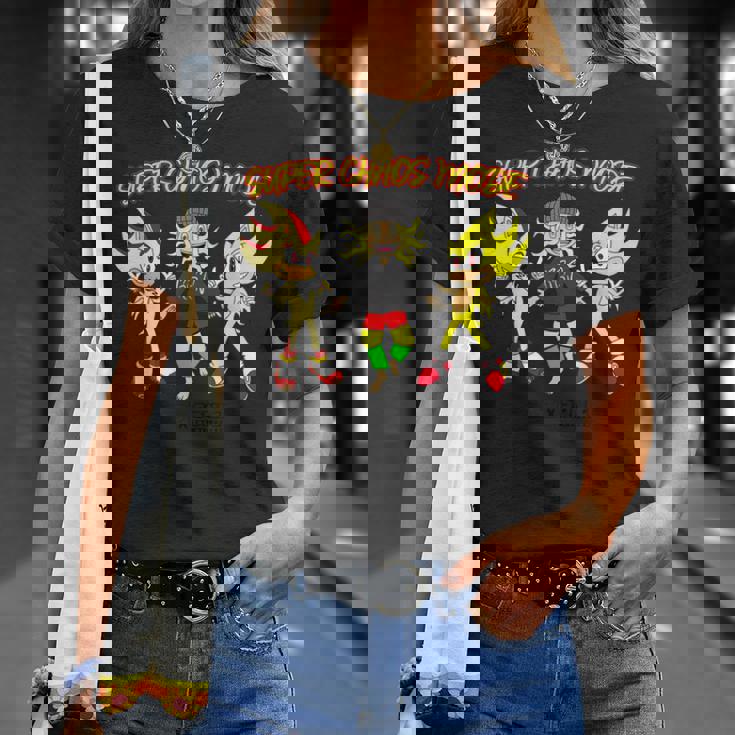 ソニック×れじぇくんuper Chaos Mode L Tシャツ 彼女への贈り物