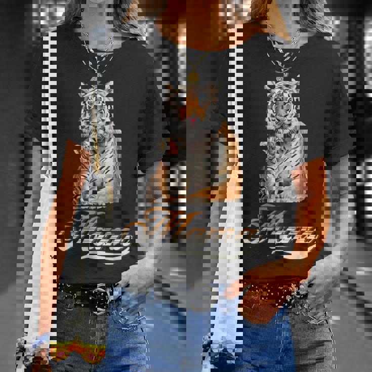 タイガー ママ&ベビー 母の日 トラ 動物好き Tシャツ 彼女への贈り物