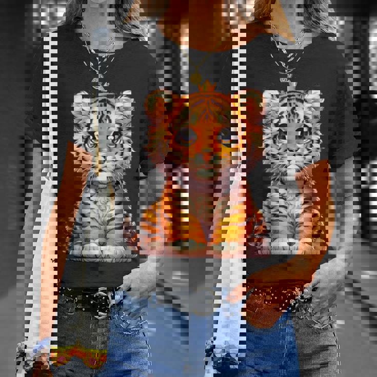 タイガーカブ×可愛いベイビータイガー Tシャツ 彼女への贈り物