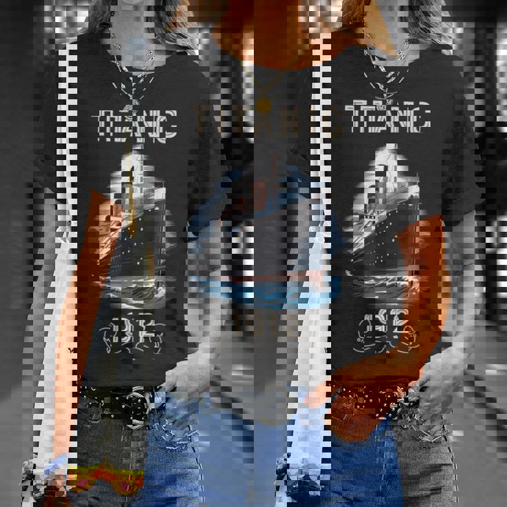 タイタニック 1912 ヴィンテージ タイタニック エキスパート タイタニック ボーイズ ガールズ Tシャツ 彼女への贈り物