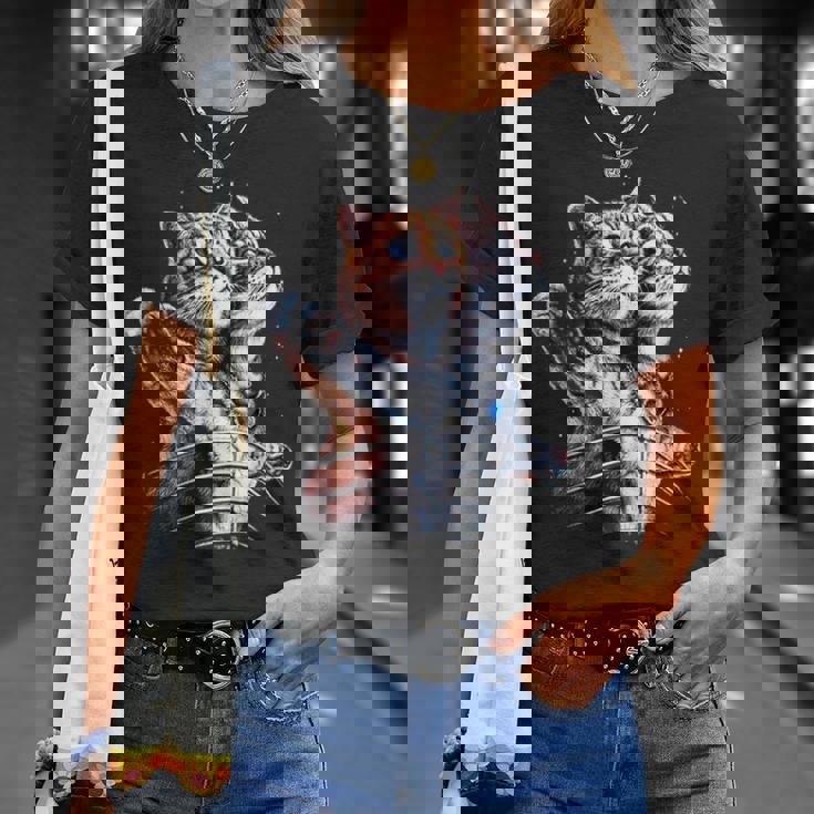 タイタニックキャット Tシャツ 彼女への贈り物