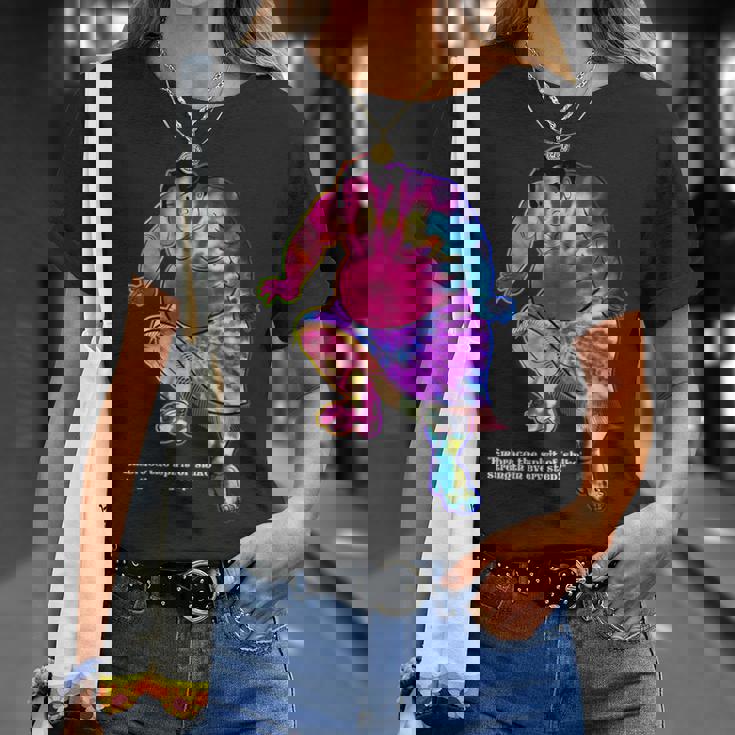 タイダイ染めお相撲t Tシャツ 彼女への贈り物