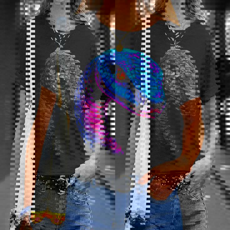 タイパン 動物 モチーフ イラスト タイパン Tシャツ 彼女への贈り物