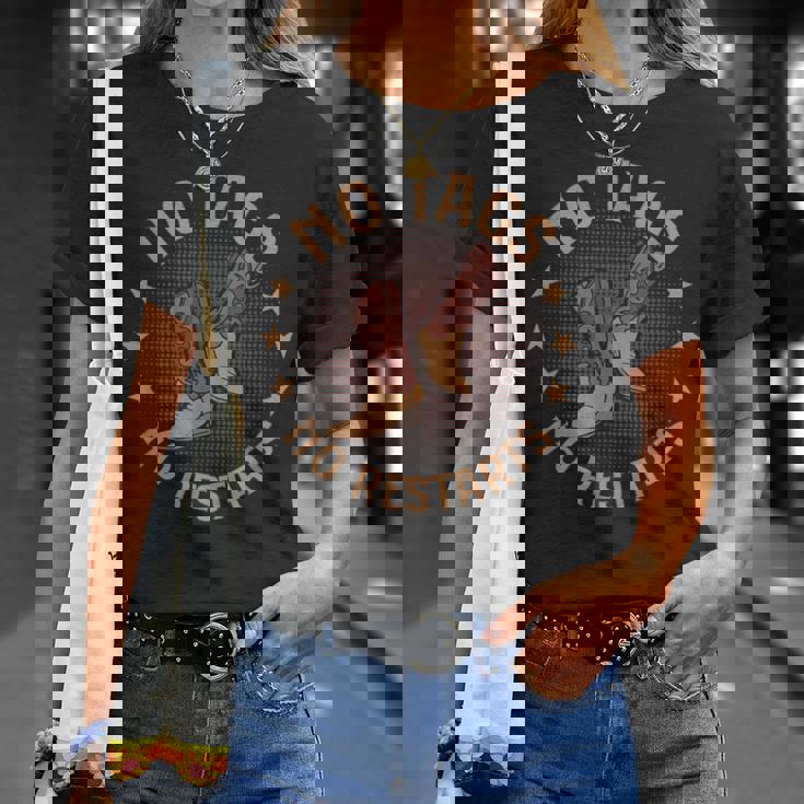 タグなし ノーリスタート ラインダンス カントリーミュージック Tシャツ 彼女への贈り物