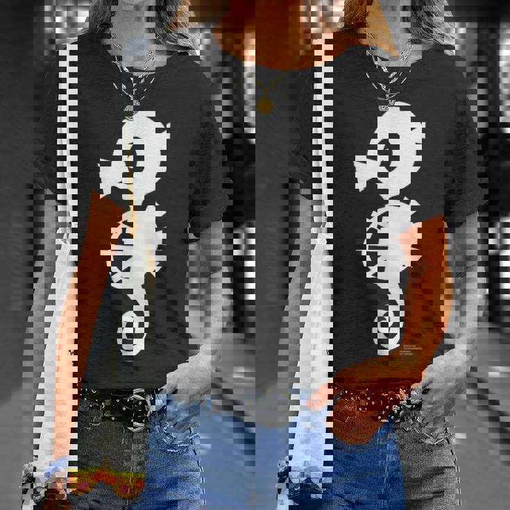 タツノコロゴ B Tシャツ 彼女への贈り物