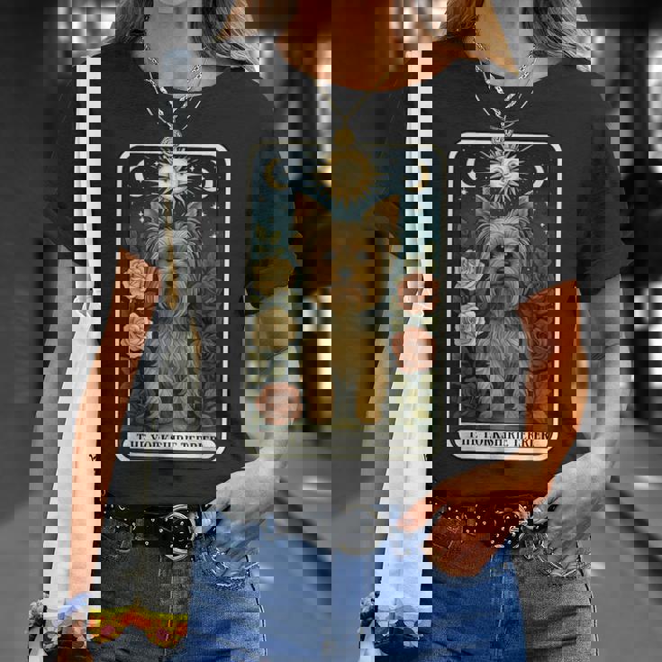 タロットヨークシャーテリア Tシャツ 彼女への贈り物