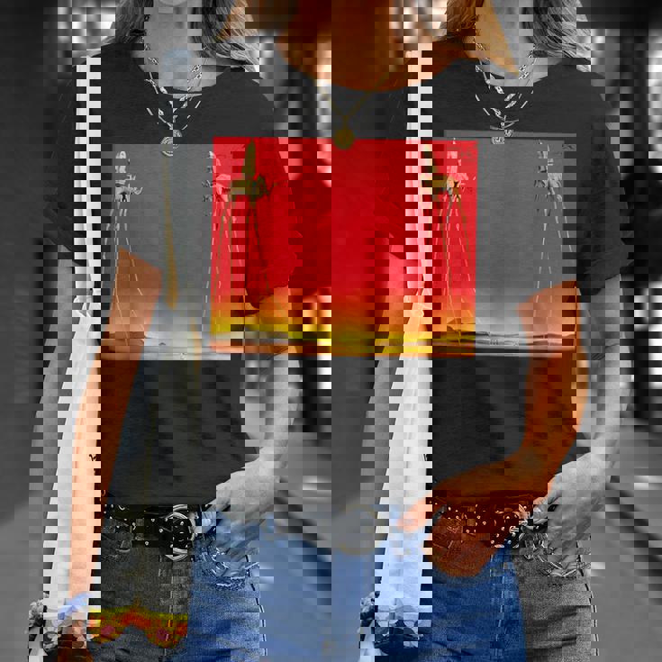 ダリ作 象 Tシャツ 彼女への贈り物