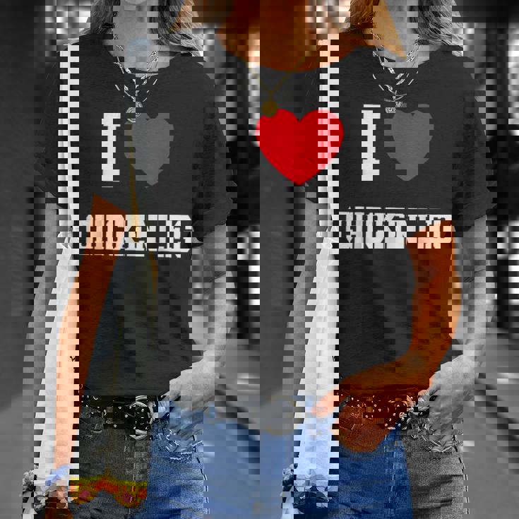 チキンレッグが大好き Tシャツ 彼女への贈り物