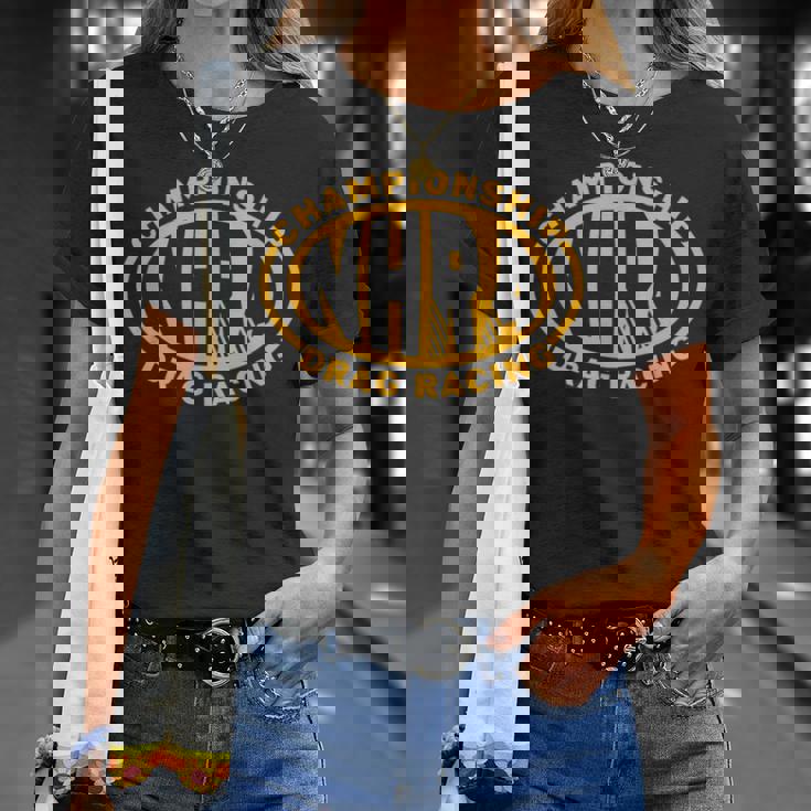 チャンピオンシップ Nhra ドラッグレーシング Raceday ドラッグレーサー Tシャツ 彼女への贈り物