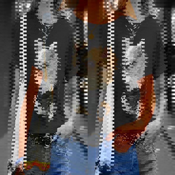 チワワ インポケット チワワ 長髪 チワワ 犬好き Tシャツ 彼女への贈り物