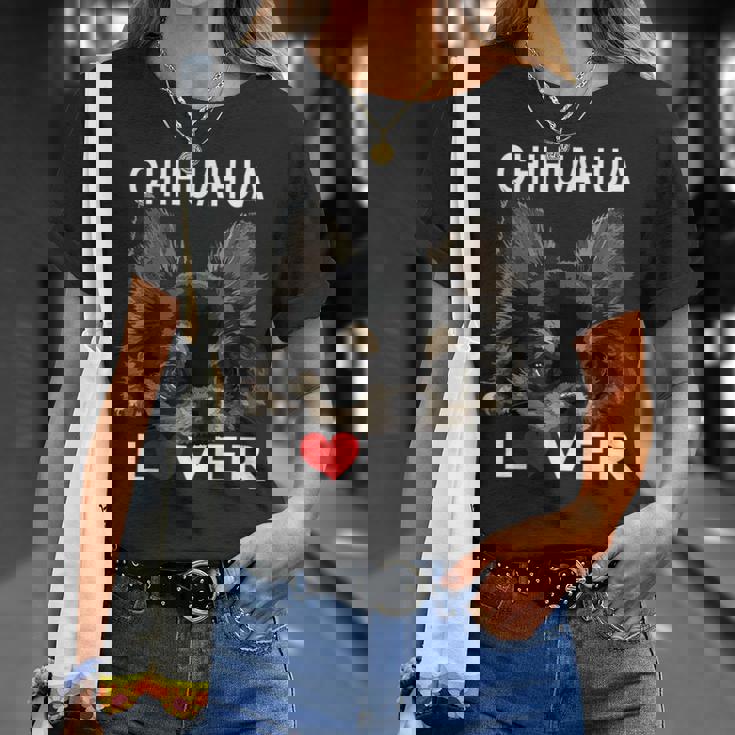 チワワ 長髪好き チワワ 長髪 チワワ Tシャツ 彼女への贈り物