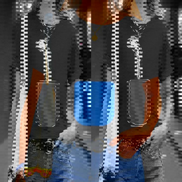 チンアナゴ（いん・ざ・ぽけっと）【どうぶつフレンズ】魚 水族館の生き物 かわいい 面白い 動物 チンアナゴ イラスト Tシャツ 彼女への贈り物