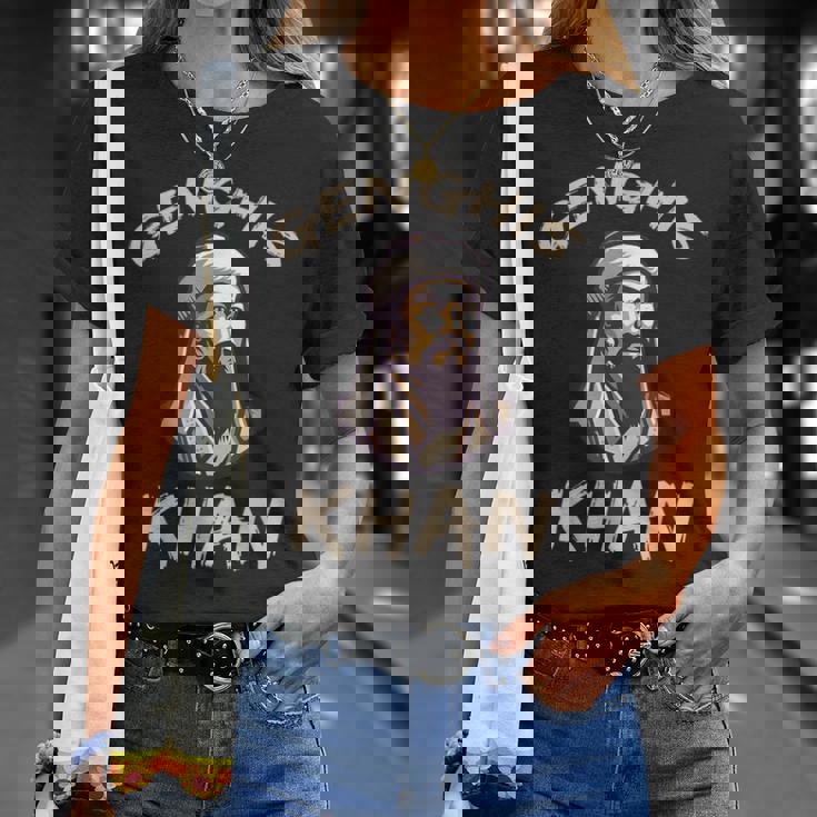 チンギス・ハーン モンゴルの歴史 Tシャツ 彼女への贈り物