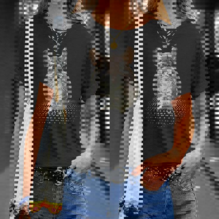 チンチラデザイン ギフトアイデア Tシャツ 彼女への贈り物