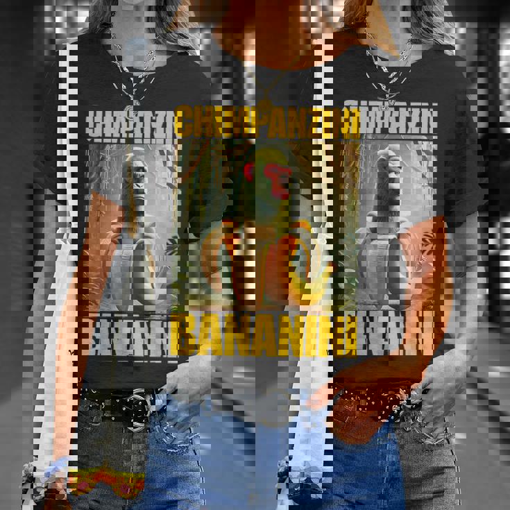 チンパンジーニ バナニーニ イタリアのブレインロットミーム Tシャツ 彼女への贈り物