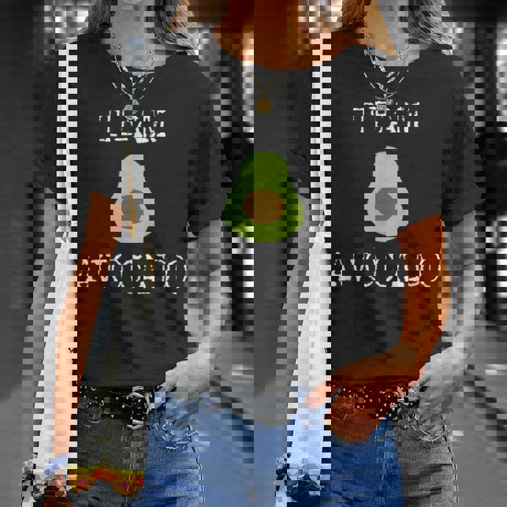 チームアボカドtシャツ 面白いアボカドシャツ ビーガン Tシャツ 彼女への贈り物