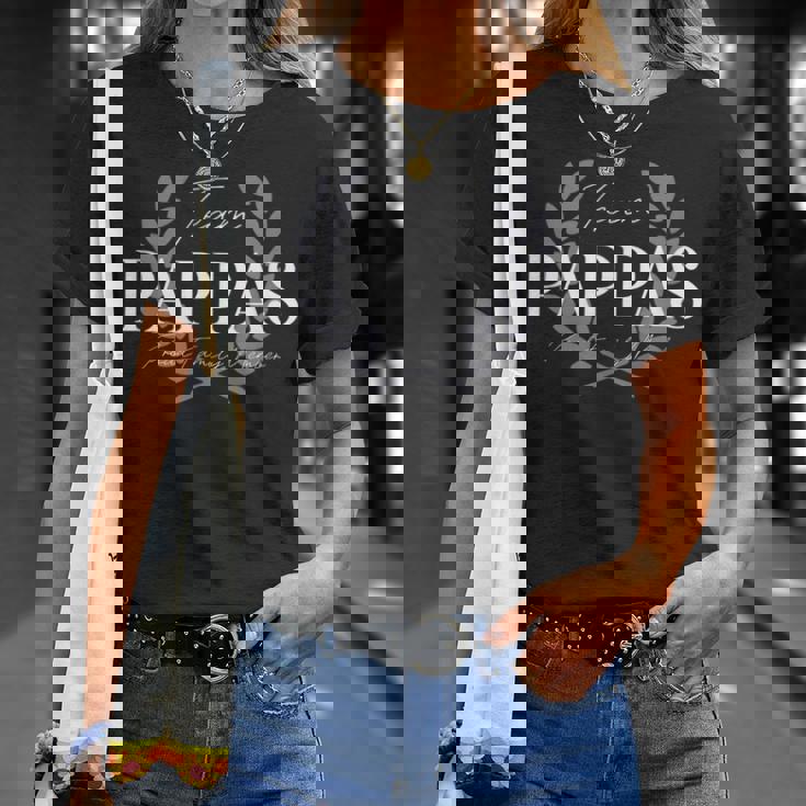 チームパパスプラウドファミリーメンバー Tシャツ 彼女への贈り物