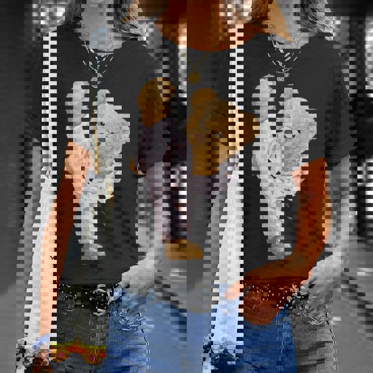 テディ空手ベア Tシャツ 彼女への贈り物