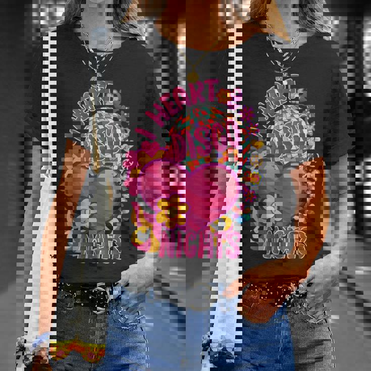 ディスコ グルービー ヒッピー 70年代 80年代 ヴィンテージ 70年代ディスコ衣装 Tシャツ 彼女への贈り物