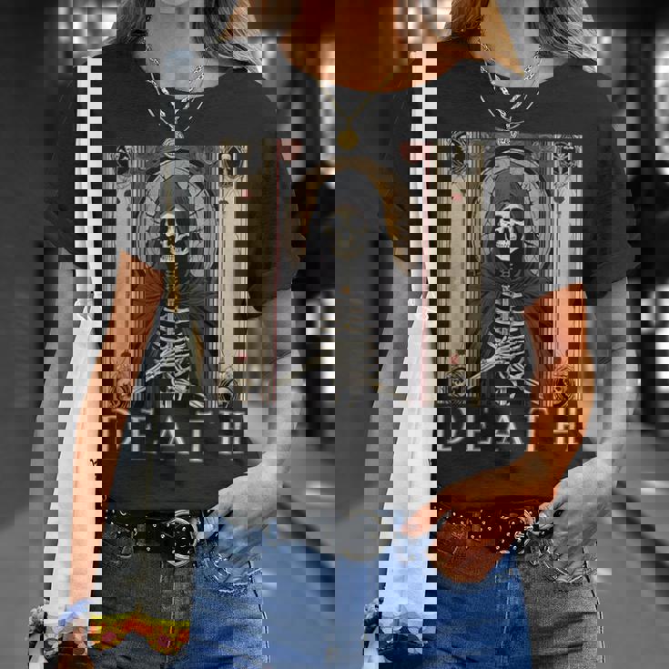 デスタロットカード、タロットリーダー、タロットカード、タロット愛好家 Tシャツ 彼女への贈り物